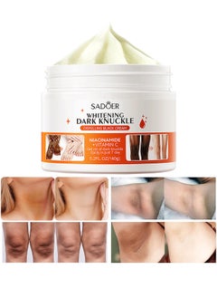 Dark Knuckle Whitening Cream, Skin Body Bleaching For Dark Knees And Elbows, Moisturizing Joint Whitening Cream With Niacinamide Vitamin C, Lighten And Repair Melanin, Dark Spot Corrector Remover - pzsku/Z738170F2DFA5D0EF89E4Z/45/_/1721982613/c6c8a682-6de2-4b47-9bb9-1bfa8a2ec77a