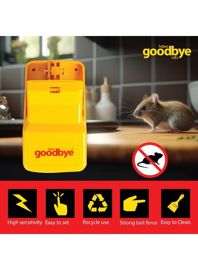 Goodbye Mouse Trap Big – 2 + 1 FREE | Heavy-Duty Reusable Rodent Trap - Image 2