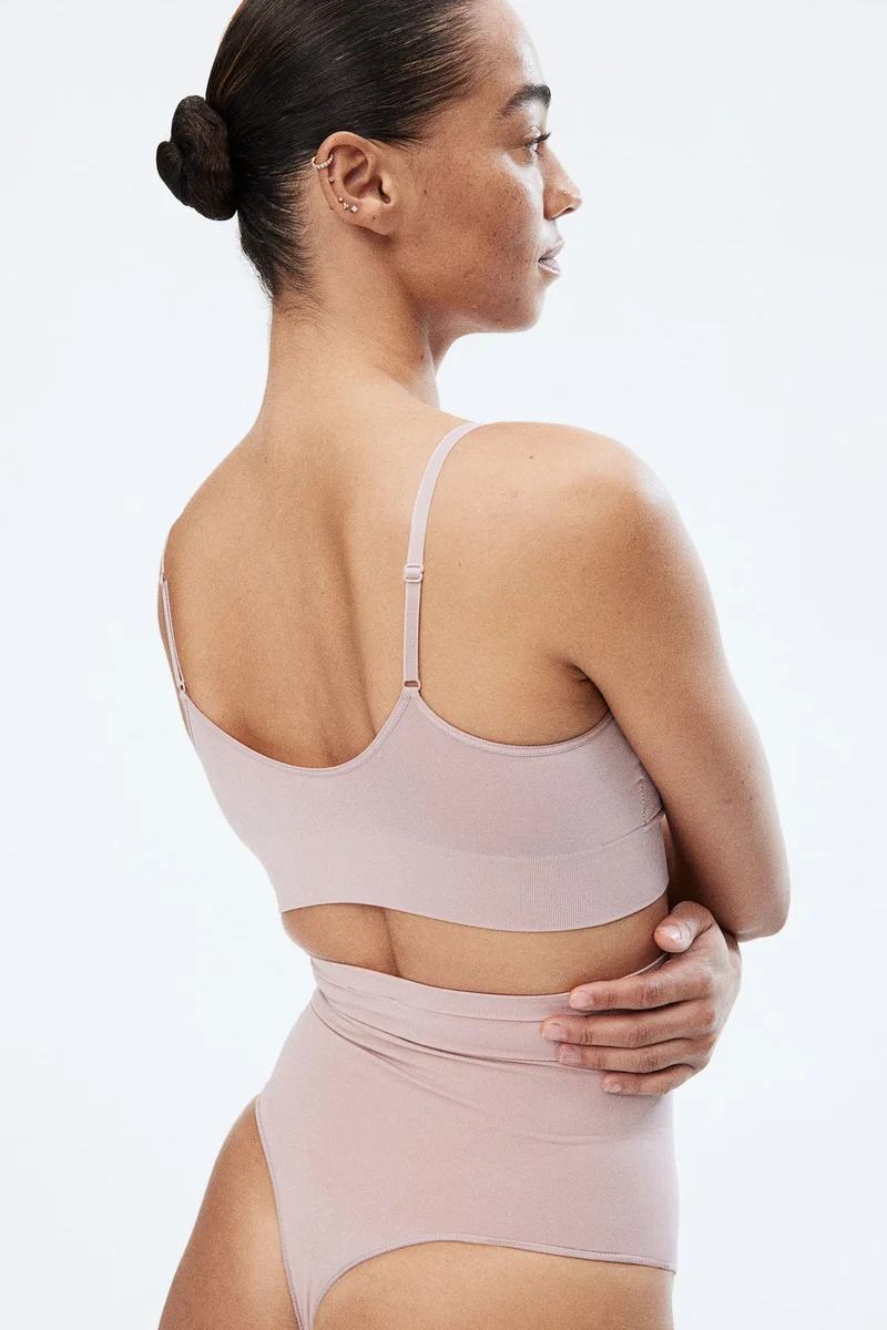 H&M Seamless padded bralette