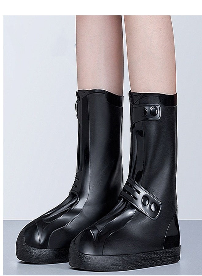 Loquat Children's High Rain Boots Black  - Image 2
