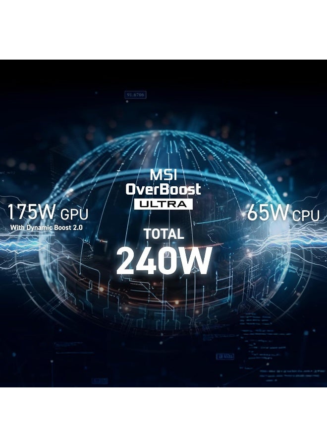 MSI Vector 16 HX AI Laptop With 16-Inch  Display, Core Ultra 9 Processor/32GB RAM/1TB SSD/GeForce RTX 5070 Ti Graphics/Windows 11 English Gray  - Image 5