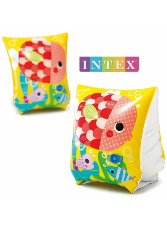 Intex Tropical Buddies Arm Bands, suitable for ages 3 to 6 - Image 1