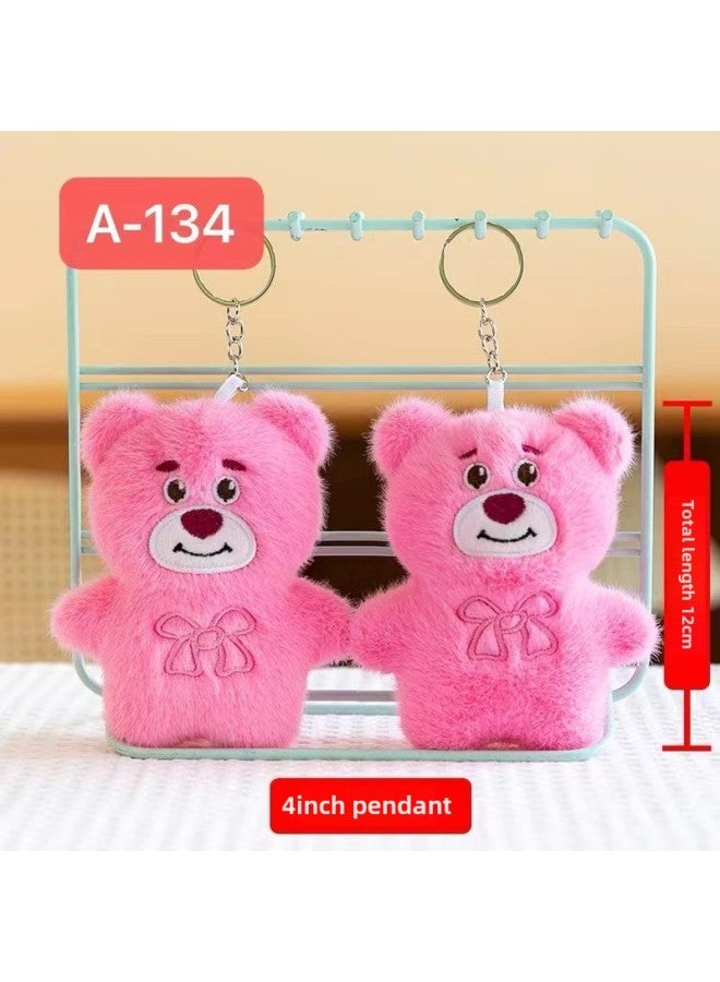 4 Inch Boutique Cute Keychain Grasp Doll Doll Doll Small Pendant Bag Plush Toy Gift-Color:114 Round Ball Rabbit-Height:4inch ( 8cm - 15cm )