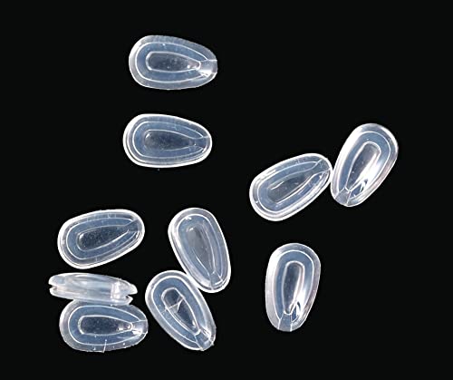 NicelyFit Lot of 3 Pairs NicelyFit Clear Nose Pads for Oakley Eyeglass Frames Keel Tincan Tinfoil Tailpin Caveat Feedback Holbrook Metal Tailback etc - Image 4