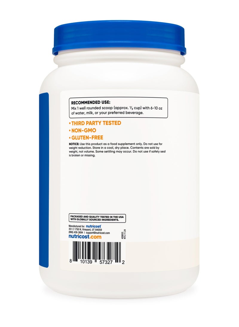 Nutricost Whey Protein Concentrate, 25G Protein Per Serving 27 Servings,  2 Lb Per Container - 32.4 Oz  - Image 4