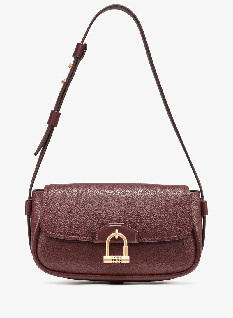 دكني حقيبة كتف كارلي باغيت بشعار قلاب - Image 1