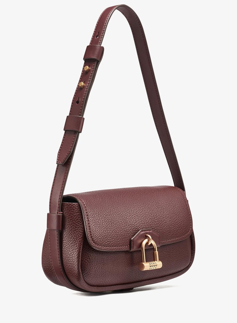 دكني حقيبة كتف كارلي باغيت بشعار قلاب - Image 3