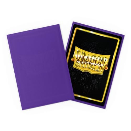Arcane Tinmen Dragon Shield | Japanese Size Card Matte Sleeves | 60 CT - Smooth & Tough Premium TCG Sleeves - Compatible with Yu-Gi-Oh, Naruto, Cardfight & Vanguard | Purple - Image 3