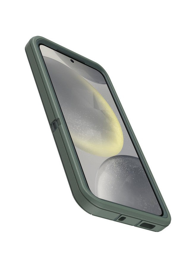 أوتربوكس جراب OtterBox لهاتف Samsung Galaxy S24 Defender Series - Forest Ranger (أخضر)، متين وقوي، مع حماية للمنافذ، يتضمن حاملًا بمشبك الحافظة  - Image 2