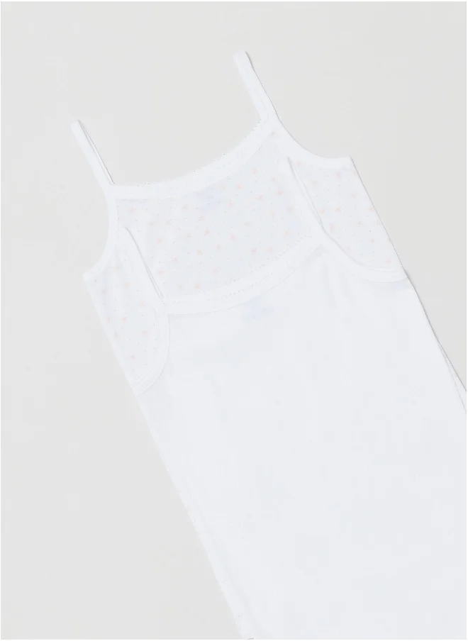 Ovs Ovs Millefiori Body Style Cotton Vest Top With Stars Print