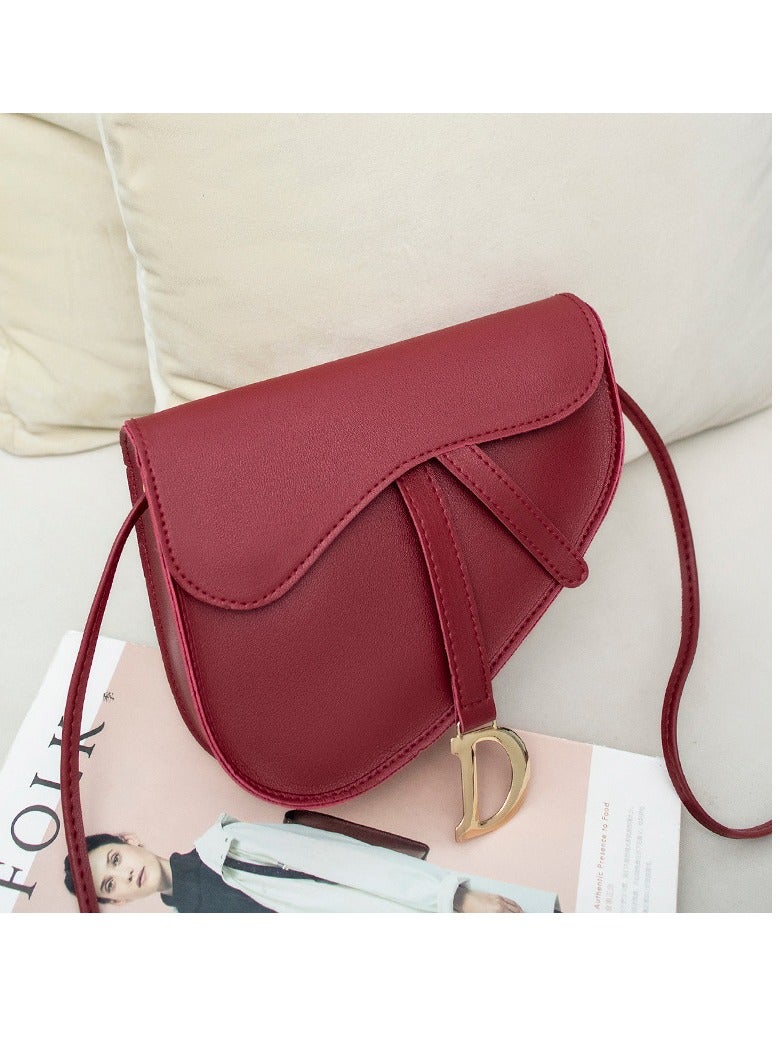 mini shoulder crossbody saddle bag  - Image 2