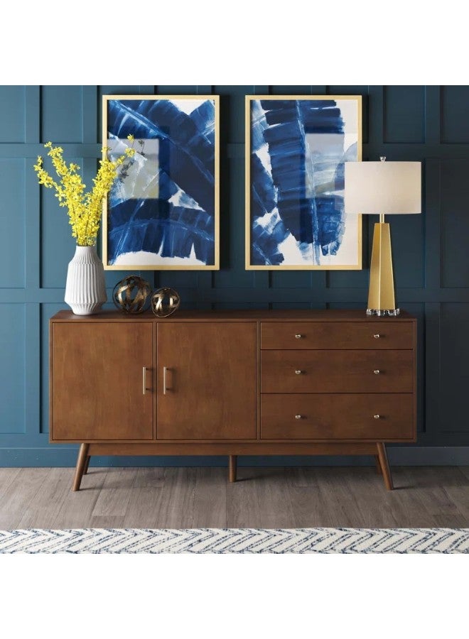 هوم جويز بوفية رويال آيرونفيل - لون بني جوزي - 150x35x90سم - أناقة كلاسيكية - Image 1