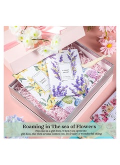 KASTWAVE 24 Long-Lasting Scented Sachets -Lavender, Freesia, Ocean, Jasmine, Rose, and Sakura Fragrance Bags for Drawers and Closets. Enjoy a Fresh and Inviting Atmosphere  - Image 4