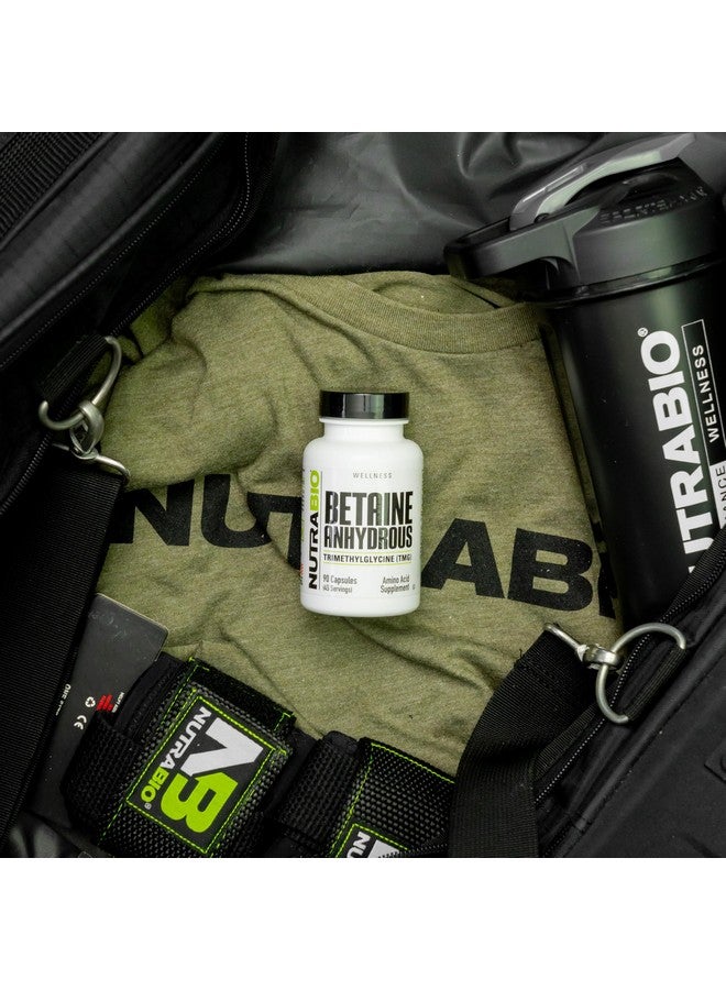 NutraBio TMG Supplements (Betaine Anhydrous, Trimethylglycine), Homocysteine Supplements, 500mg -Pure Tmg Supplement, TMG Capsules - Image 5