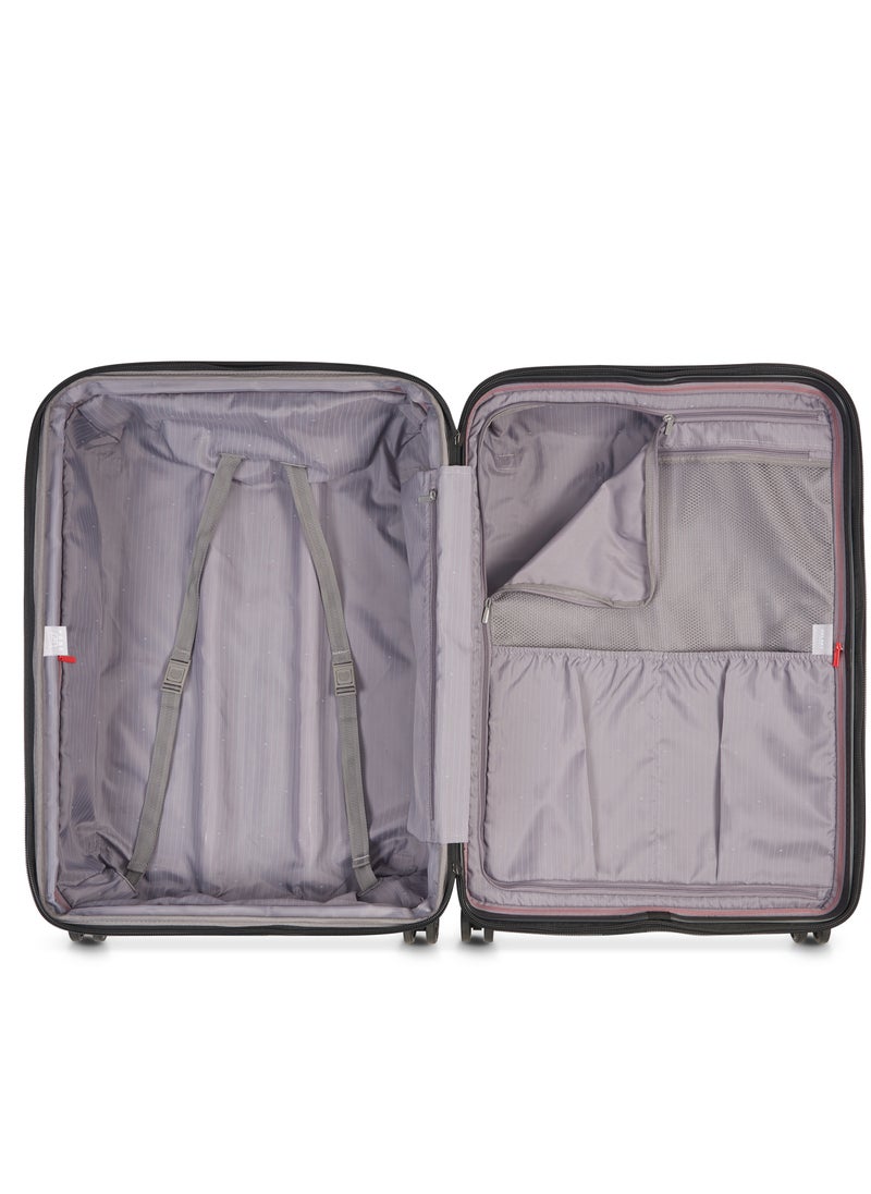 DELSEY Paris - Promenade Hard 2.0 82cm Hardcase 4 Double Wheel Expandable Check In Luggage Trolley Blue - Image 1