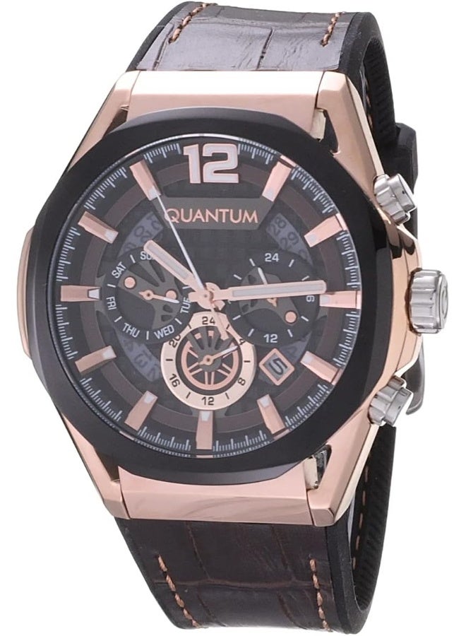 Quantum Men's Silicone Multi Function Watch PWG970.852 - 47 mm - Image 1