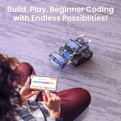 Sillbird Robot Building Kit with Remote Control Christmas STEM Gifts for Kids Boys Ages 8-12, Coding Robotic Technic Creative Toys for Birthday - Build 5in1 Model with 433 Pieces - Image 5