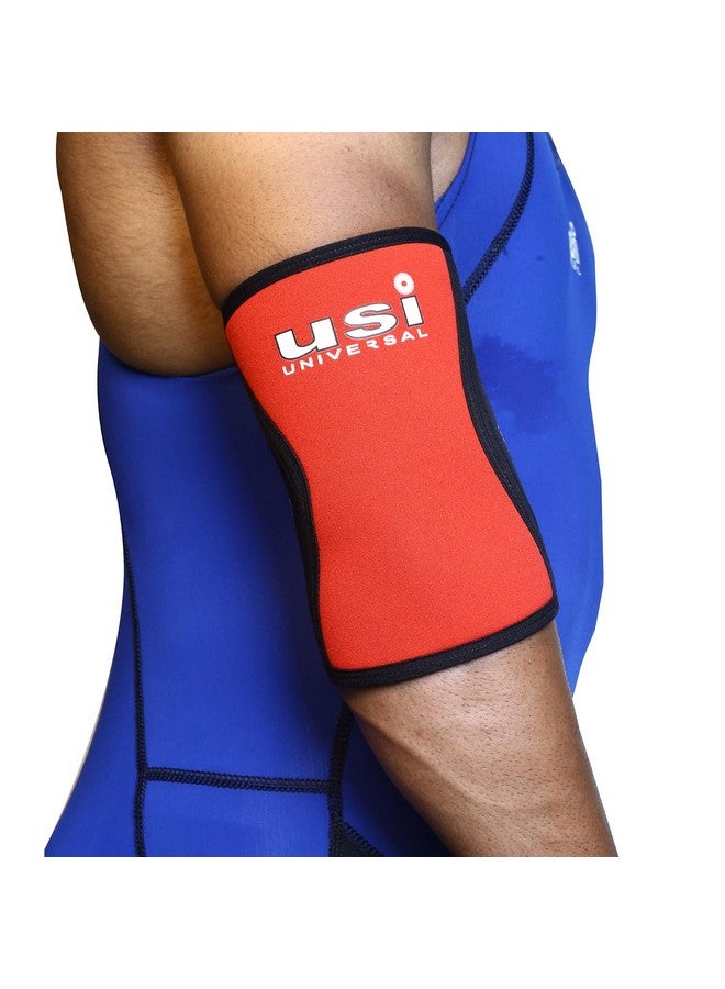 USI UNIVERSAL Neoprene The Unbeatable Es5 5Mm Elbow Sleeves (1Pc) For Fitness, Weightlifting, Powerlifting, Cross Training Tennis Elbow, Tendonitis & Elbow Pain (Es5_Xl) - Image 5