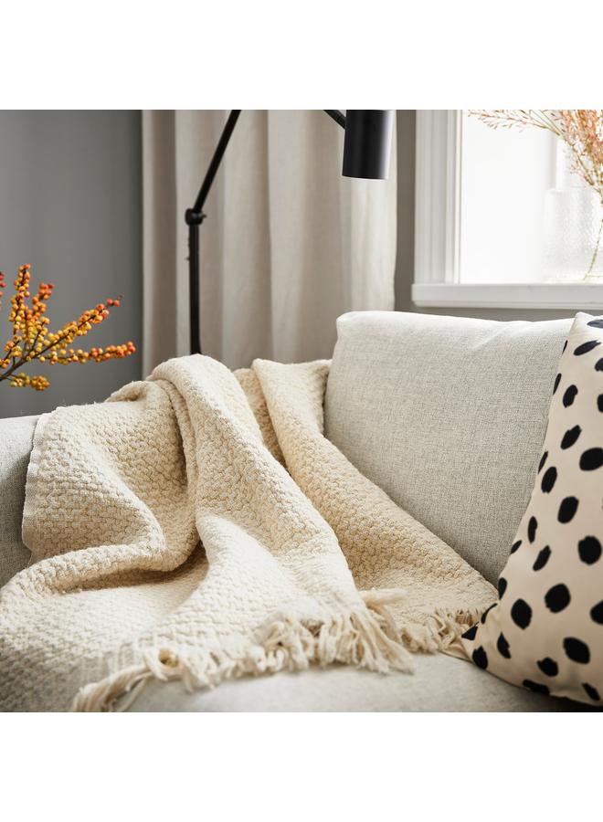 erorex Throw, off-white, 130x170 cm - Image 3