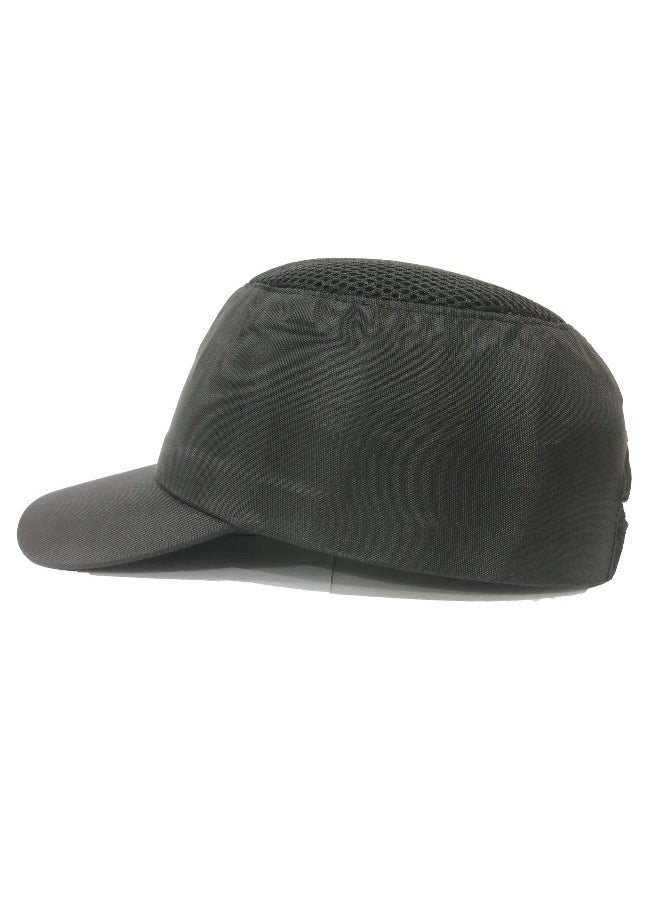 TAHA SAFETY TAHA SAFETY Safety Bump Cap for Head Protection – Lightweight Protective Headgear - Rowan Safety Cap for Low-Risk Environments  | Black Color  - Image 4