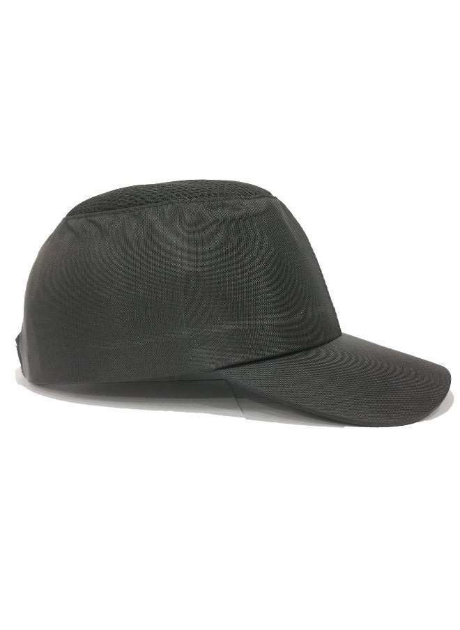 TAHA SAFETY TAHA SAFETY Safety Bump Cap for Head Protection – Lightweight Protective Headgear - Rowan Safety Cap for Low-Risk Environments  | Black Color  - Image 1
