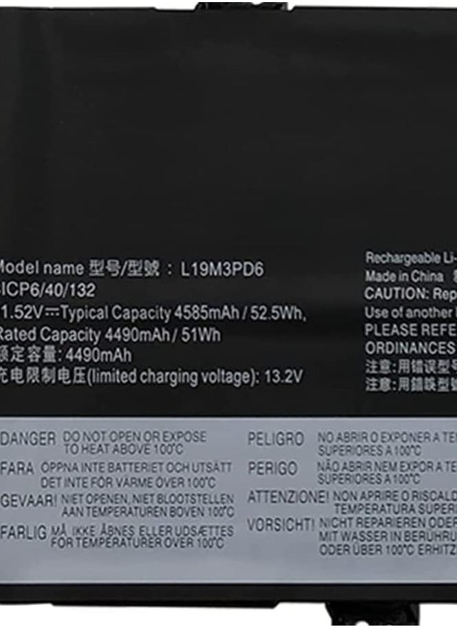L19M3PD6 L19L3PD6 L19C3PD6 Notebook Battery Compatible for Lenovo Flex 5-15IIL05 5-14IIL05 5-14ARE05 5-14ITL05 5-14ALC05 5-15ALC05 L19D3PD6 5B10X49077...