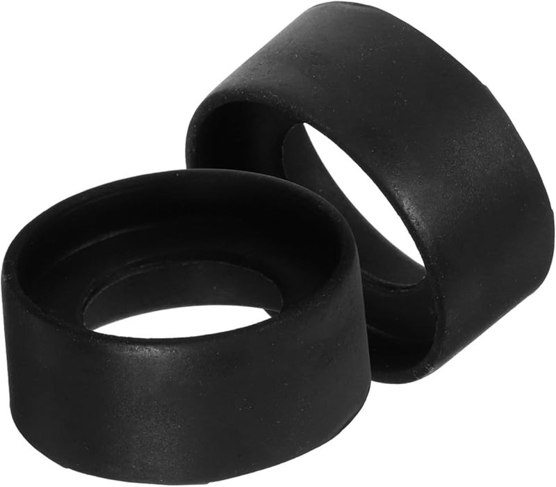 2 Pack Rubber Microscope Eyepiece Protective Covers Reusable for Telescopes and Labs - Image 1