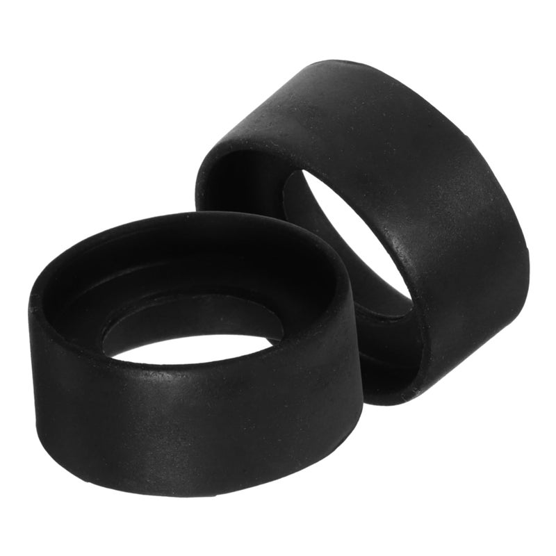 2 Pack Rubber Microscope Eyepiece Protective Covers Reusable for Telescopes and Labs - Image 2