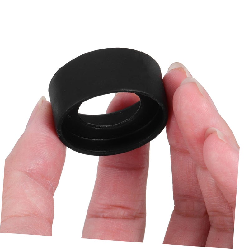 2 Pack Rubber Microscope Eyepiece Protective Covers Reusable for Telescopes and Labs - Image 4