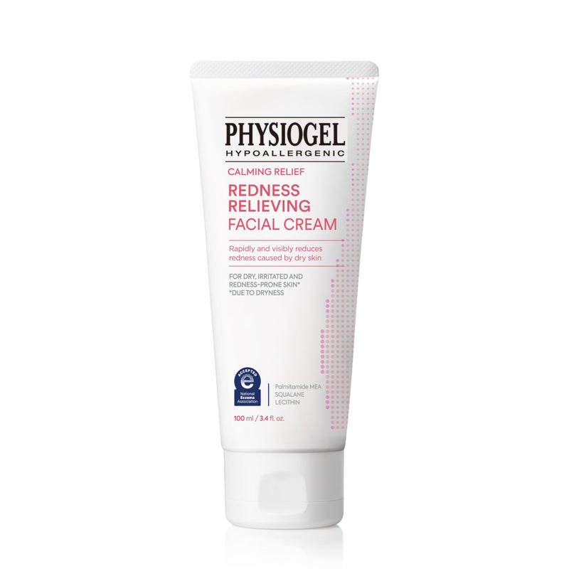 Physiogel Physiogel Calming Relief Facial Cream, Reduces Redness in 30 mins, Moisturizer for Men & Women, For Dry, Red, Itchy, Sensitive Skin, Strengthens Skin Barrier, Free of Fragrance,Dermatologically Tested - Image 1