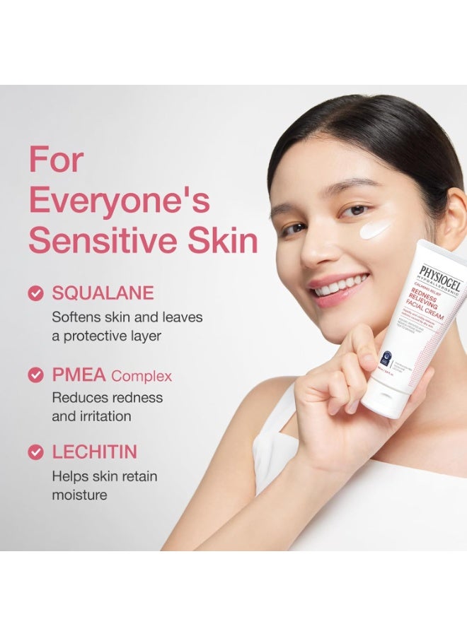 Physiogel Redness Reducing Cream â€“ Ceramide Moisturizer for Dry, Sensitive & Redness-Prone Skin, Repairs Skin Barrier, Dermatologist-Tested, Fragrance-Free, Korean Skincare, 3.4 fl oz - Image 5