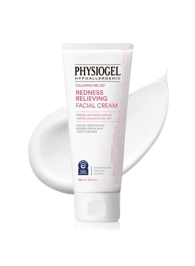 Physiogel Redness Reducing Cream â€“ Ceramide Moisturizer for Dry, Sensitive & Redness-Prone Skin, Repairs Skin Barrier, Dermatologist-Tested, Fragrance-Free, Korean Skincare, 3.4 fl oz - Image 1