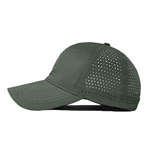FASHIXD Oversize XXL Baseball Caps,Quick Dry Mesh Sports Hat for Big Heads 22"-25"，Waterproof Lightweight Running Sun Hat. (ArmyGreen) - Image 3