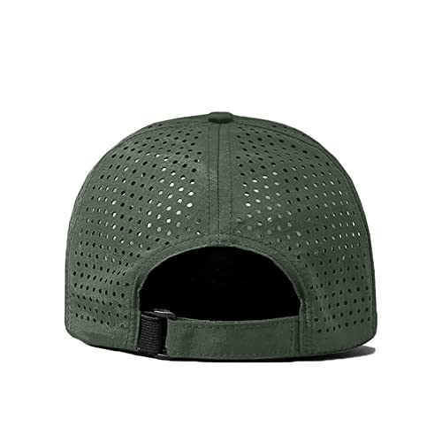 FASHIXD Oversize XXL Baseball Caps,Quick Dry Mesh Sports Hat for Big Heads 22"-25"，Waterproof Lightweight Running Sun Hat. (ArmyGreen) - Image 4