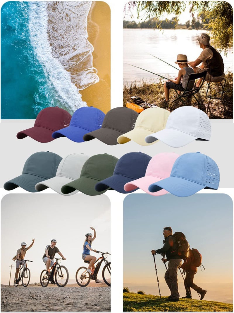 FASHIXD Oversize XXL Baseball Caps,Quick Dry Mesh Sports Hat for Big Heads 22"-25"，Waterproof Lightweight Running Sun Hat. (ArmyGreen) - Image 5