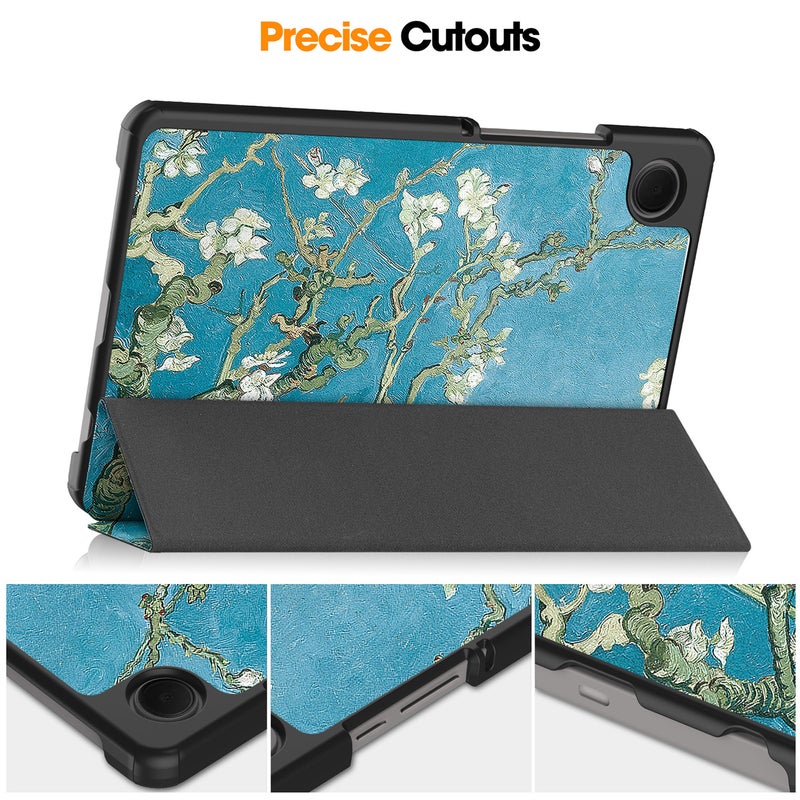 8.7-Inch Tablet Case - Auto Wake/Sleep Tri-folding Slim Protective Cover with Magnetic Closure for Samsung Galaxy Tab A9 (SM-X110/SM-X115) - Image 2