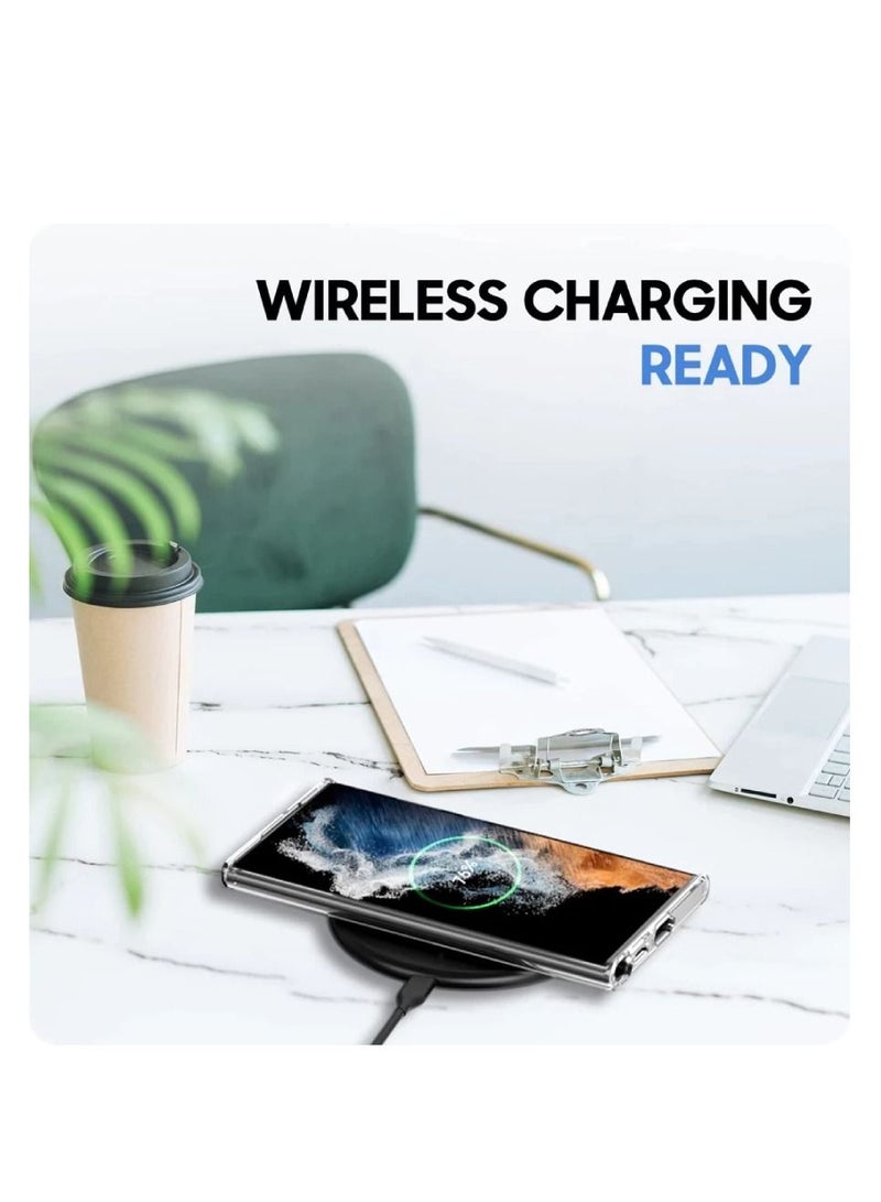 Samsung Galaxy S21 Ultra Bumper Clear Case Cover - Hard Clear Case - Premium Quality TPU - Anti Scratch - Shockproof - 6.8 Inches - Image 5