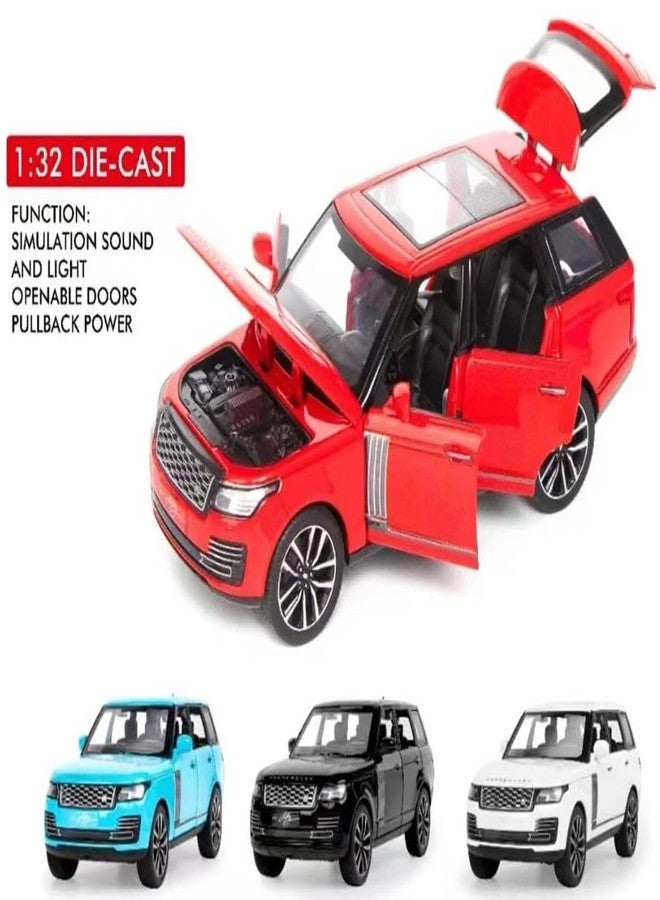 Sky Tech® Range Rover SUV Car 1:32 Scale Model Car Exclusive Alloy Metal Pull Back Die-cast Metal Pullback Toy car with Openable Doors & Light Music Best Gifts Toys Kids【Colors as Per Stock】 - Image 2