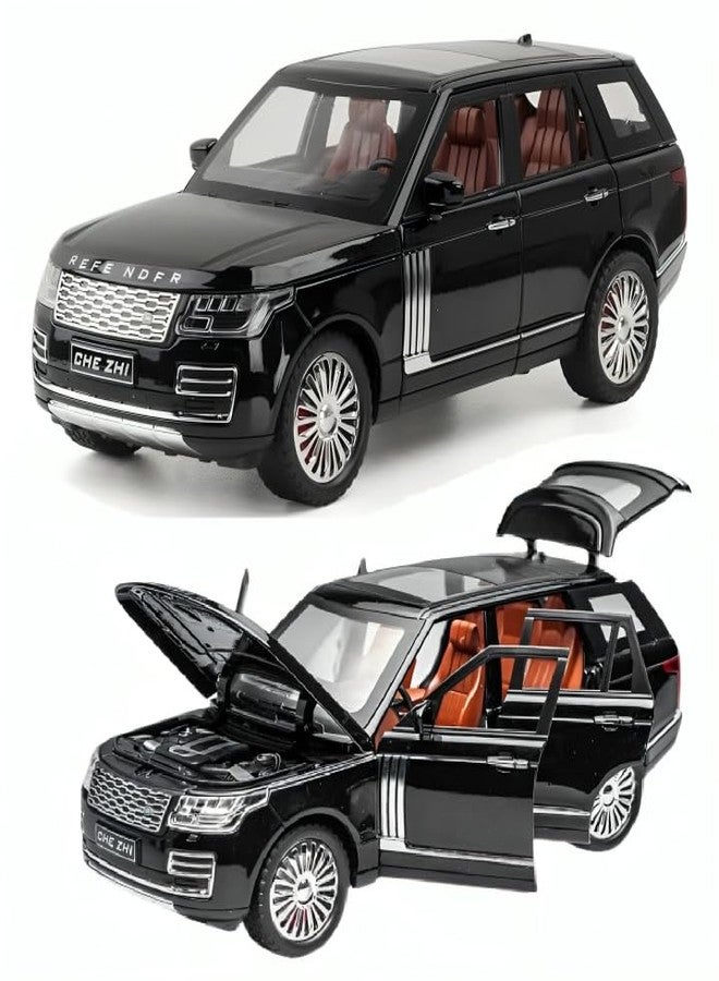 Sky Tech® Range Rover SUV Car 1:32 Scale Model Car Exclusive Alloy Metal Pull Back Die-cast Metal Pullback Toy car with Openable Doors & Light Music Best Gifts Toys Kids【Colors as Per Stock】 - Image 1
