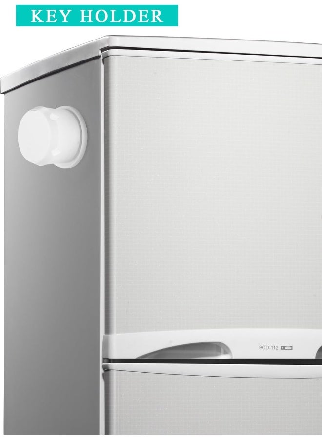 في ماسي 2 Pack Magnetic Cabinet Locks Keys - Extra Stronger Baby Proofing Magnet Drawer Replacement Keys (2) - Image 5