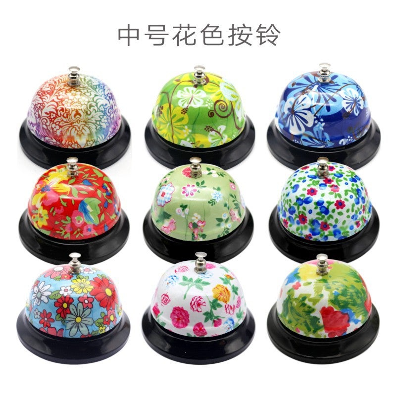 Creative Yellow Smiling Face Ring Bell Mini Bell Fun Call Bell Ring Bell New Summons Bell - Image 5