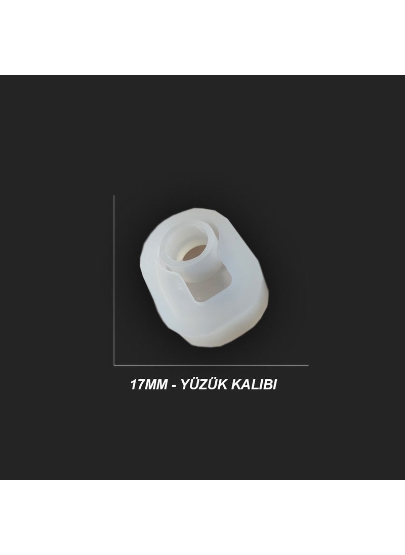 Hobizubi Resin Epoxy Mold - Ring Mold - Code: 42  - Image 2