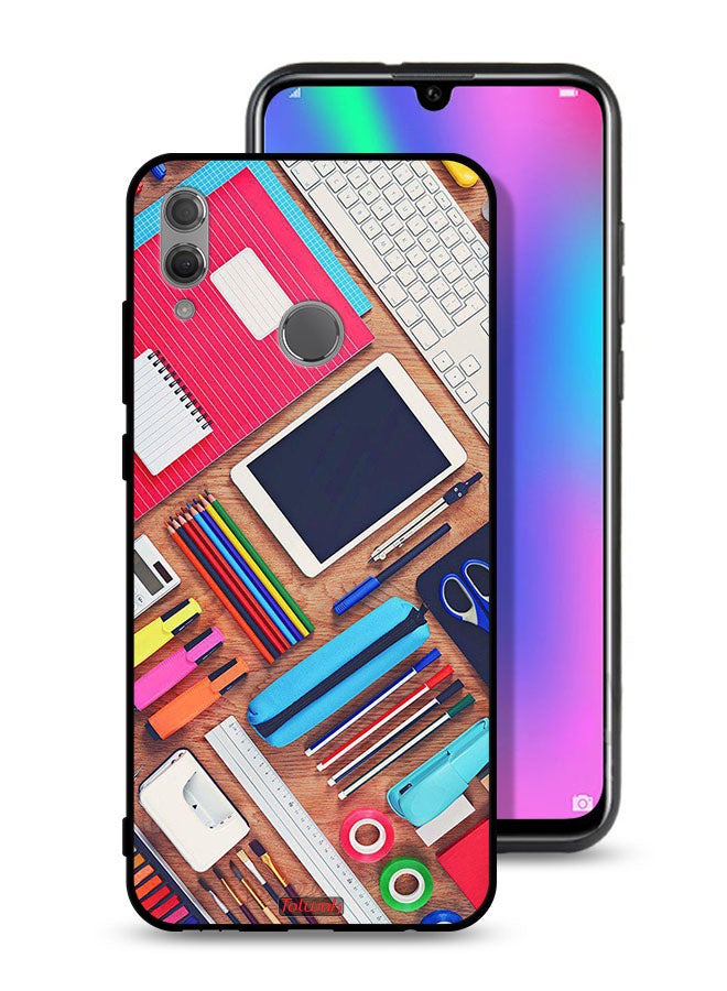 Tolwak Honor 10 Lite Protective Case Cover Girl Hobby Desk  - Image 1