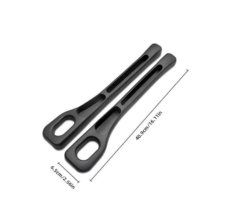 Gladnes 2Pcs Car Seat Side Gap Filler Organizer – Universal EVA Foam Filler Between Console and Seat with Storage Compartments – Stops Items from Falling, Suitable for Most Cars - Image 2