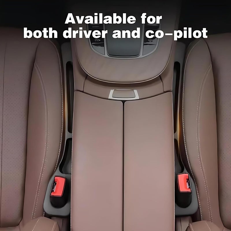 Gladnes 2Pcs Car Seat Side Gap Filler Organizer – Universal EVA Foam Filler Between Console and Seat with Storage Compartments – Stops Items from Falling, Suitable for Most Cars - Image 5