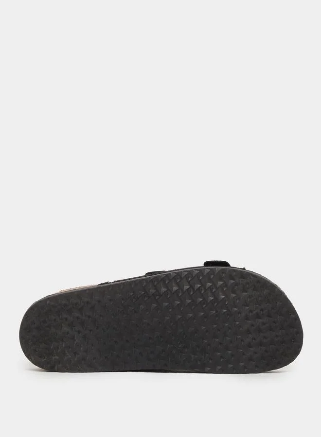 Styli Styli Studded Open Toe Flat Sandals