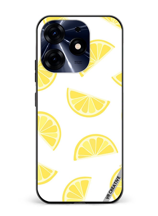 VR CREATIVE Protective Case Cover For Tecno Spark 10 Pro Lemonie Design Multicolour - Image 1