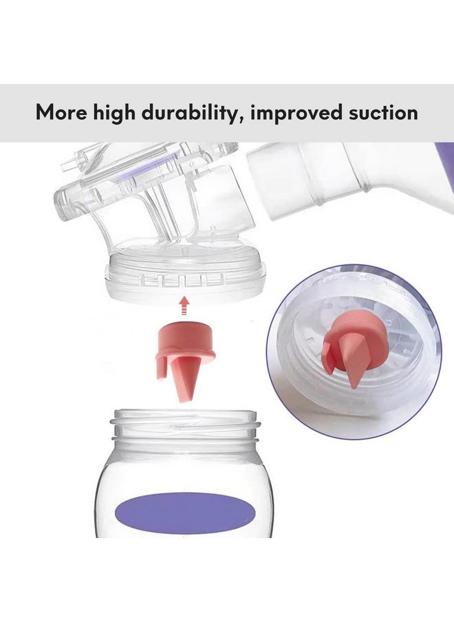 Durceler Replacement Parts 8 Piece Duckbill Valves/Duck Bill Valve Compatible with Lansinoh Breast Pump, Signature Pro/Smartpump/Manual Pumps, Durceler Accessories Compatible with Lansinoh Pump Parts  - Image 4