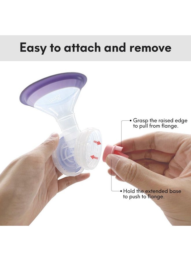 Durceler Replacement Parts 8 Piece Duckbill Valves/Duck Bill Valve Compatible with Lansinoh Breast Pump, Signature Pro/Smartpump/Manual Pumps, Durceler Accessories Compatible with Lansinoh Pump Parts  - Image 3