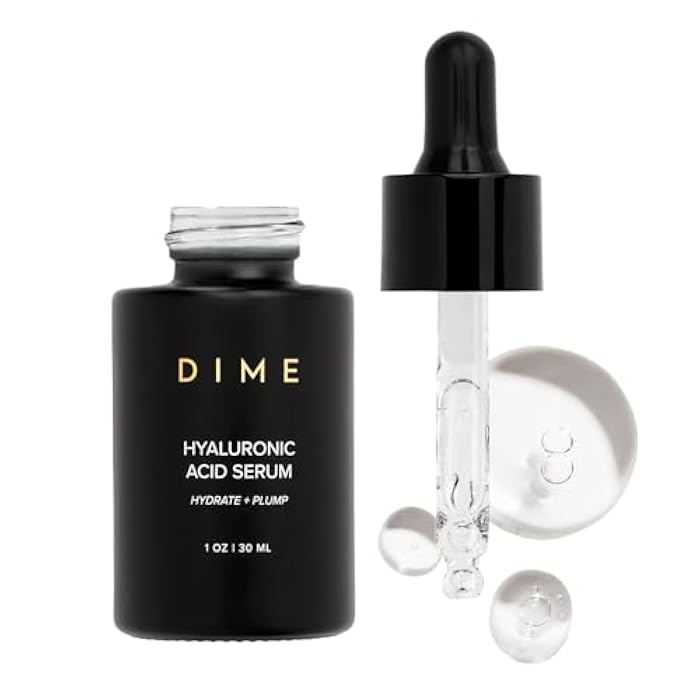 DIME Beauty Hyaluronic Acid Serum, Ultra Hydrating Face Serum with Pure Hyaluronic Acid, 1 oz / 30 ml - Image 1